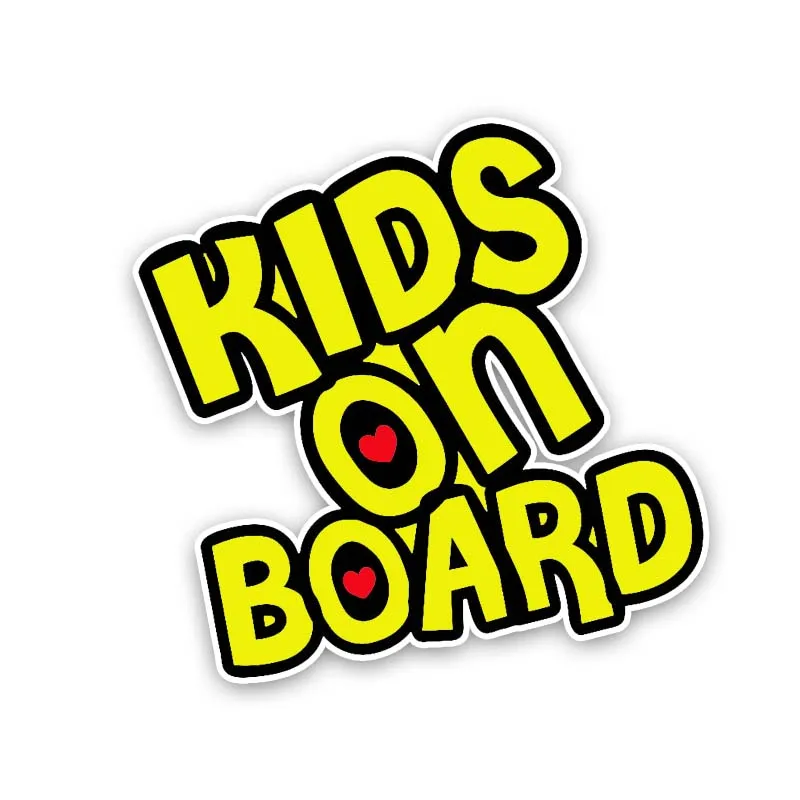 KIDS ON BOARD Car Stickers Styling Decals Car Window Decals Window Bodywork Vinyl Car Interior KK13*13cm
KIDS ON BOARD Car Stickers Styling Decals Car Window Decals Window Bodywork Vinyl Car Interior KK13*13cm