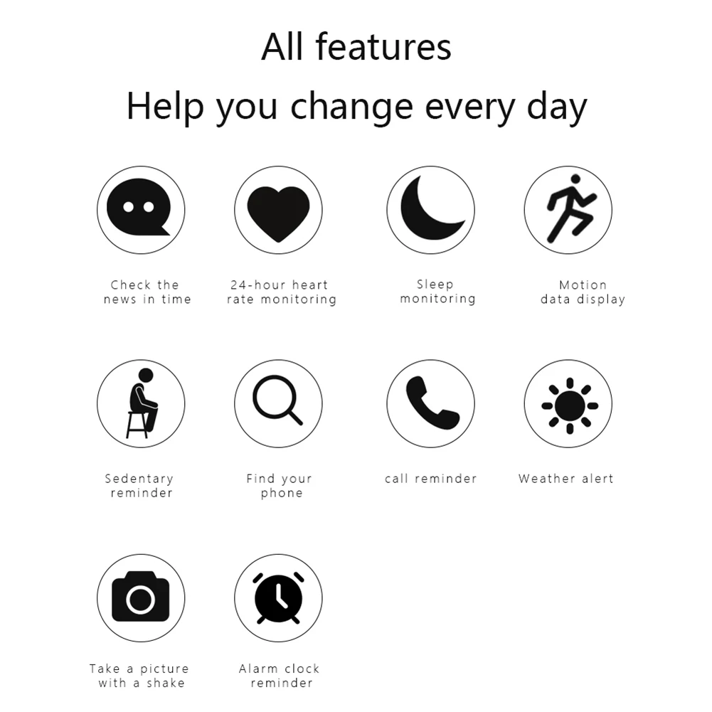 Smart Watch Men Women Sport Smartwatch Fitness Watch For Android iOS Heart Rate Monitor Electronic Clock Waterproof
Smart Watch Men Women Sport Smartwatch Fitness Watch For Android iOS Heart Rate Monitor Electronic Clock Waterproof