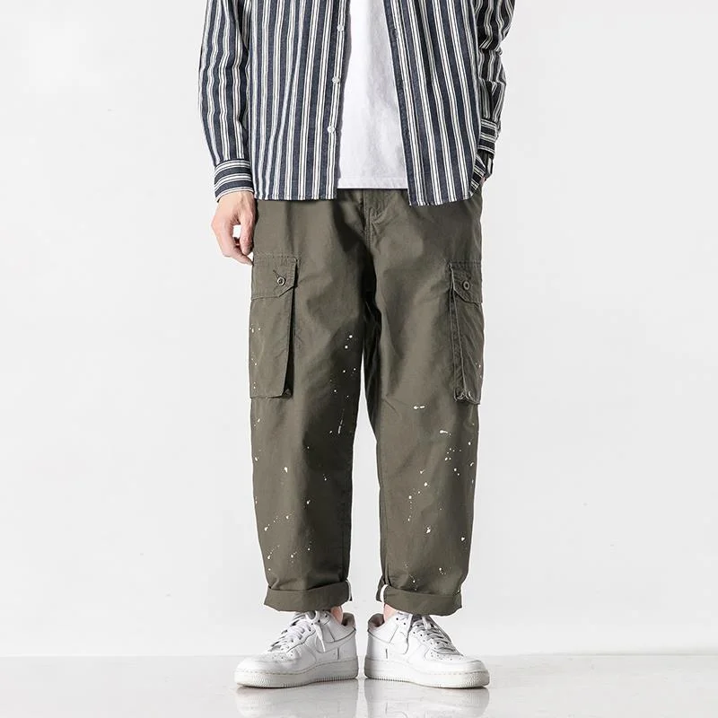 Fashion Design Cargo Pants For Men 2021 Autumn New Hip Hop Streetwear Loose Elastic Waist Causal Straight Trousers Male 
Fashion Design Cargo Pants For Men 2021 Autumn New Hip Hop Streetwear Loose Elastic Waist Causal Straight Trousers Male