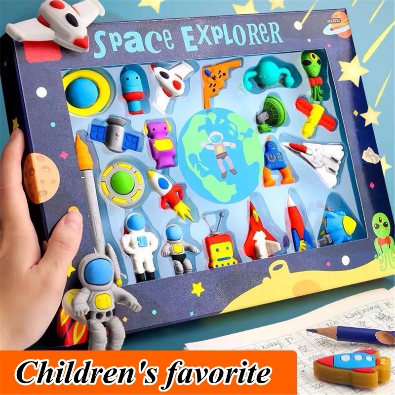Funny Space Dinosaur Princess Eraser Suit Children's Favor School Supplies Student Prize Kids Boys Girls Gift
Funny Space Dinosaur Princess Eraser Suit Children's Favor School Supplies Student Prize Kids Boys Girls Gift