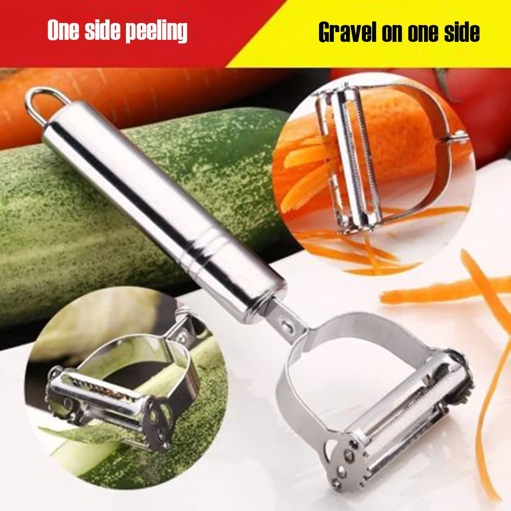 Stainless Steel Potato Cucumber Carrot Grater Julienne Peeler Vegetables Fruit Peeler Double Planing Grater Kitchen Gadget
Stainless Steel Potato Cucumber Carrot Grater Julienne Peeler Vegetables Fruit Peeler Double Planing Grater Kitchen Gadget