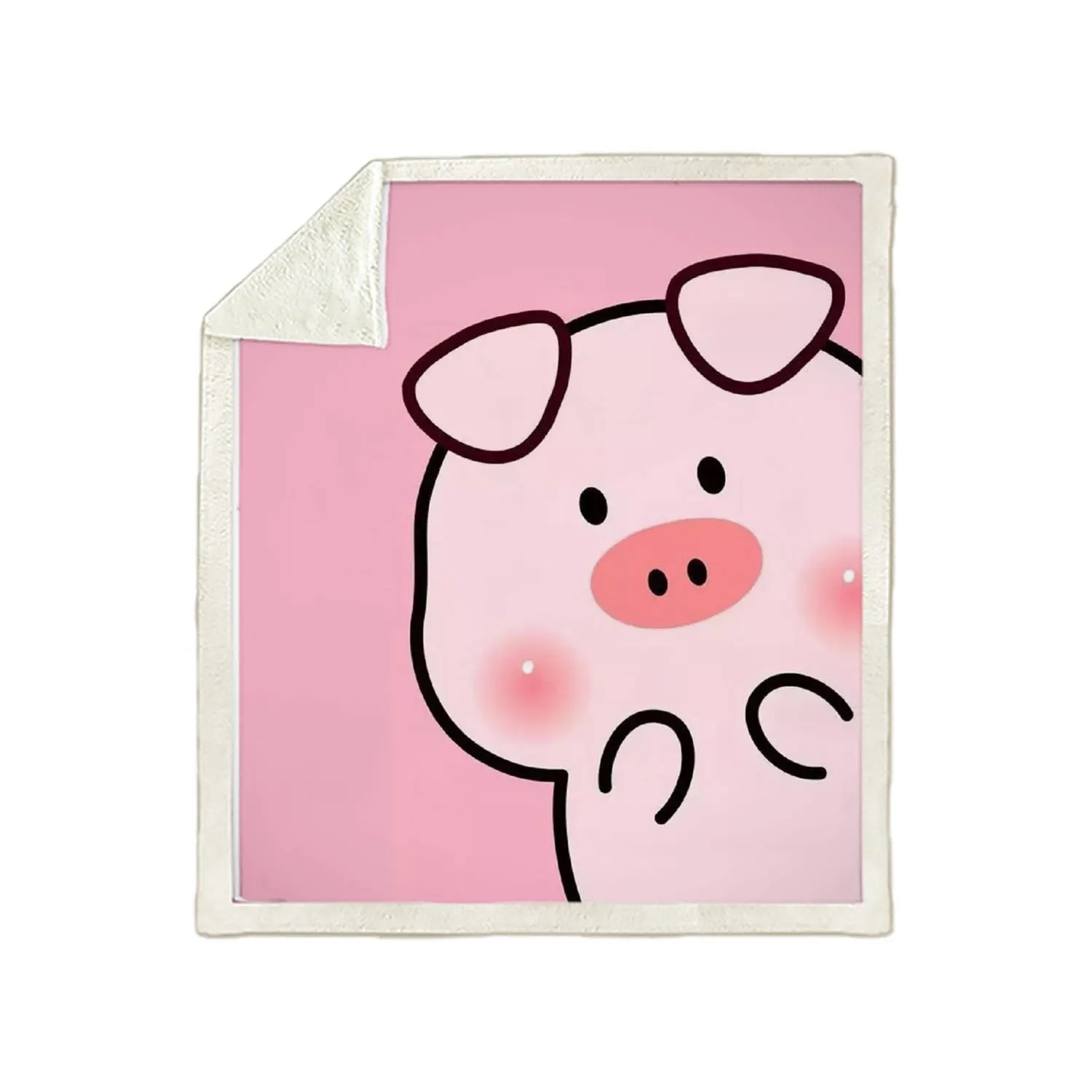 SONSPEE 3D Kawaii Animal Pink Pig Printing Blanket Autumn And Winter Plush Fashion Trend Single Soft Blanket Personalized Custom
SONSPEE 3D Kawaii Animal Pink Pig Printing Blanket Autumn And Winter Plush Fashion Trend Single Soft Blanket Personalized Custom
