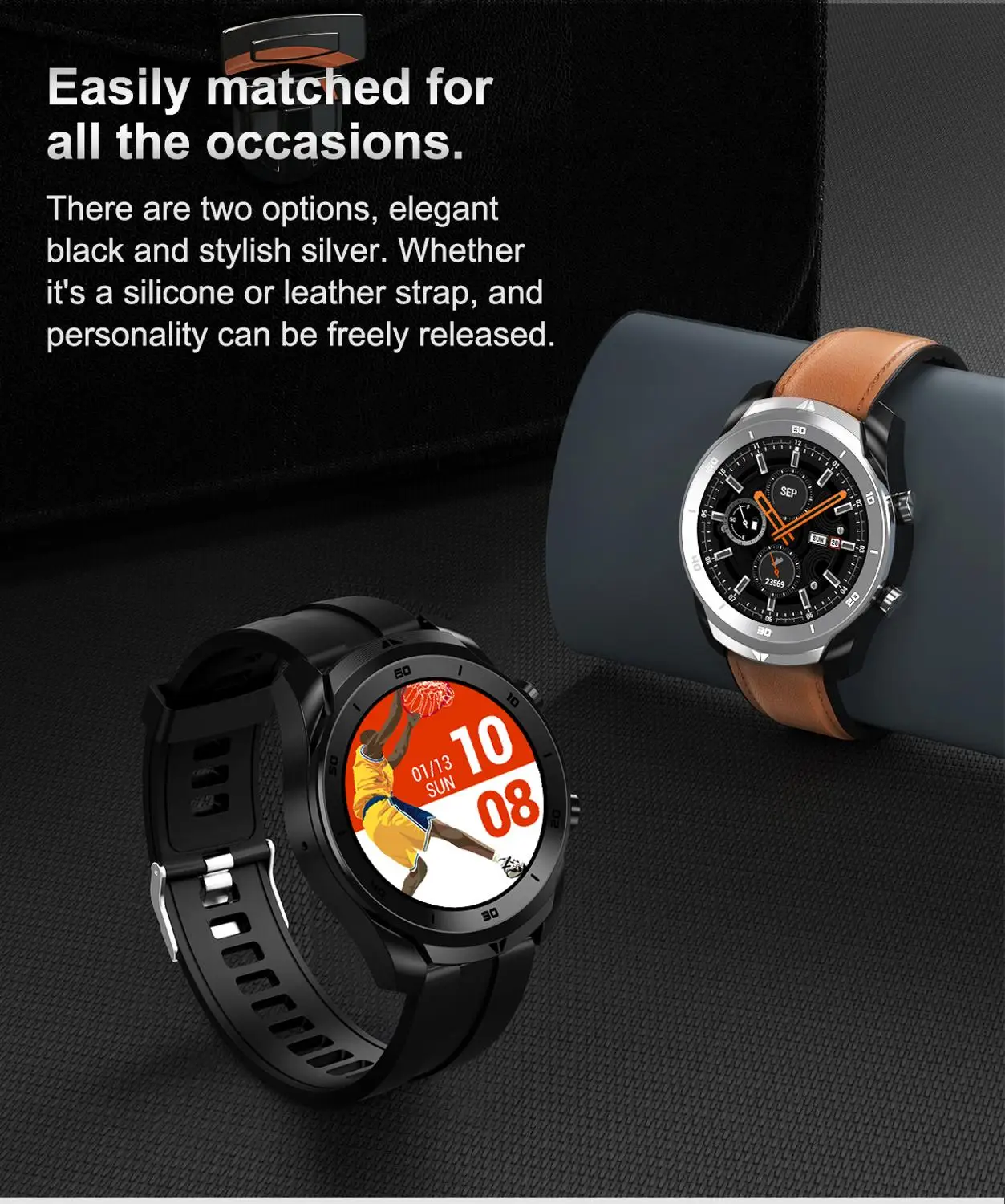 DT79 Smart Watch IP68 1.3inch Sport Men Women Wearable Running tracker ECGcall reminder heart rate bluetooth music pk DT78 iwo12
DT79 Smart Watch IP68 1.3inch Sport Men Women Wearable Running tracker ECGcall reminder heart rate bluetooth music pk DT78 iwo12