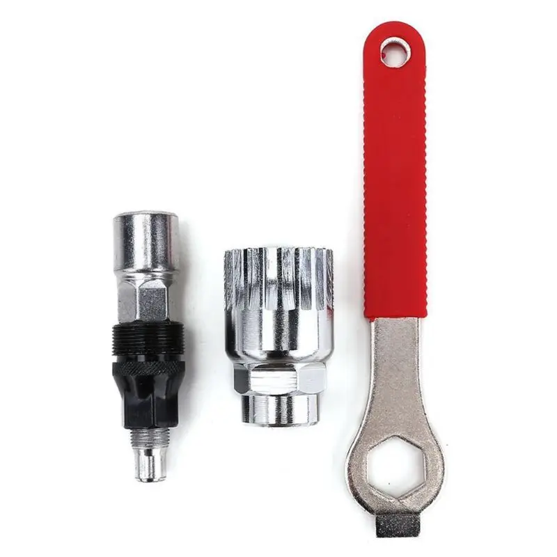 3 in1 Mountain Bike Bicycle Crank Chain Axis Extractor Removal Repair Tool Set
3 in1 Mountain Bike Bicycle Crank Chain Axis Extractor Removal Repair Tool Set