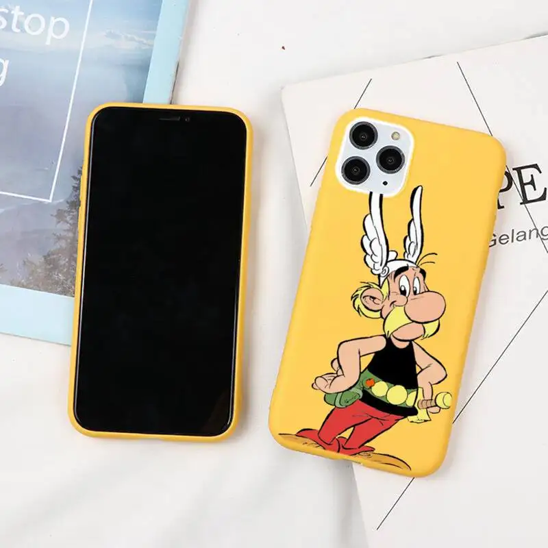 Cartoons Asterix And Obelix Phone Case For IPhone 6 6s 7 8 Plus X Xs Xr Xsmax 11 12Promax 12mini Candy Yellow Silicone Cover
Cartoons Asterix And Obelix Phone Case For IPhone 6 6s 7 8 Plus X Xs Xr Xsmax 11 12Promax 12mini Candy Yellow Silicone Cover
