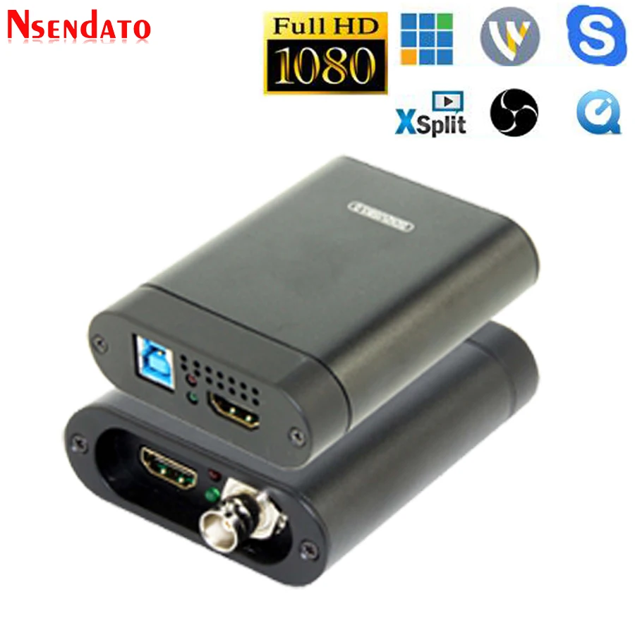 Usb 3.0 60FPS SDI HDMI коробка видеозахвата FPGA захват ключ потоковая трансляция для игр в