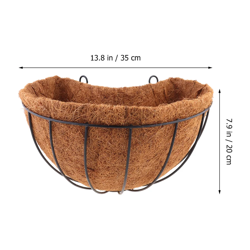 Corner Hanging Balcony Iron Art Coconut Palm Hanging Basket Flowerpot Flower Basket Planters Balcony Flower Holder
Corner Hanging Balcony Iron Art Coconut Palm Hanging Basket Flowerpot Flower Basket Planters Balcony Flower Holder