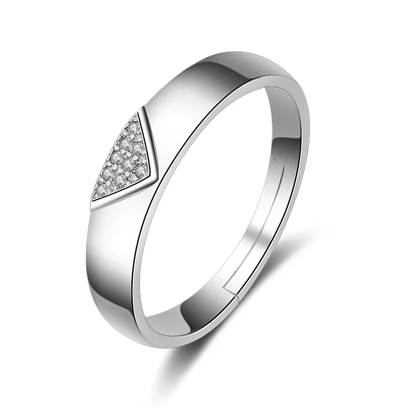Fashion Niche Design Male And Female Couple Ring Adjustable Simple Love Index Finger Ring Jewelry Valentine's Day Gift Wholesale 
Fashion Niche Design Male And Female Couple Ring Adjustable Simple Love Index Finger Ring Jewelry Valentine's Day Gift Wholesale