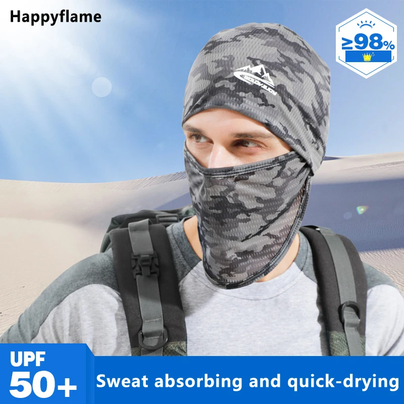 Motorcycle Balaclava Full Face Cover Outdoor Windproof Ice Silk Breathable Mesh Cycling Biker Anti-UV Men Helmet Riding Headgear
Motorcycle Balaclava Full Face Cover Outdoor Windproof Ice Silk Breathable Mesh Cycling Biker Anti-UV Men Helmet Riding Headgear