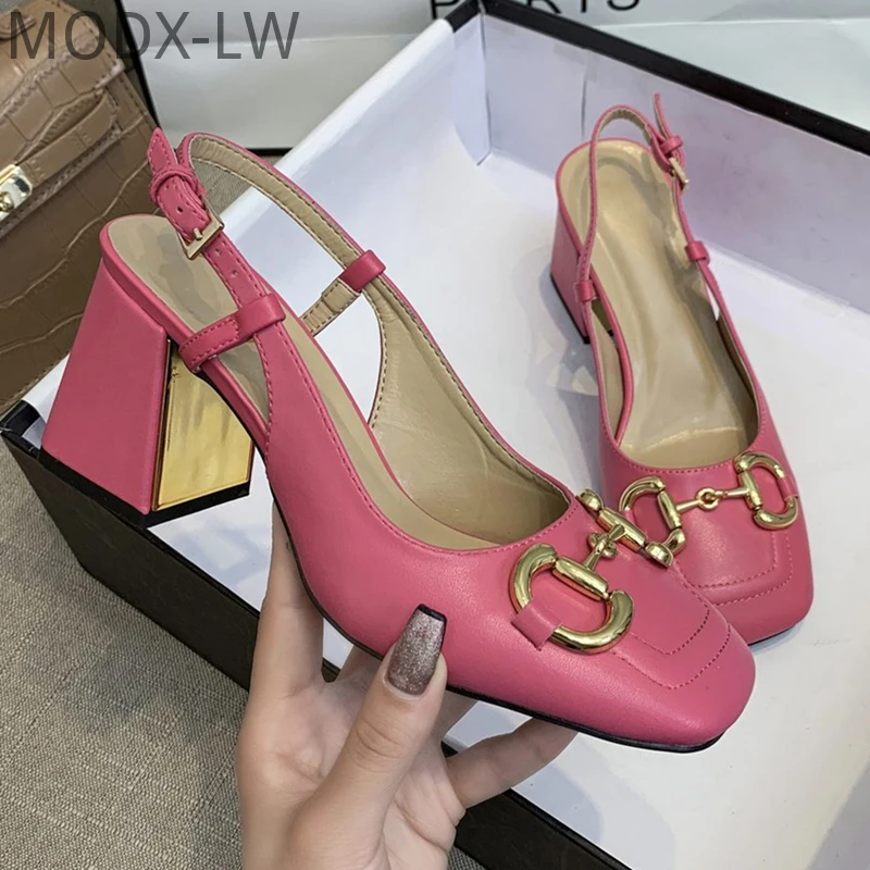 high-heeled shoes New summer 2021 Baotou Women sandals French horse clasp Retro Thick heel Mary Jane shoes MODX
high-heeled shoes New summer 2021 Baotou Women sandals French horse clasp Retro Thick heel Mary Jane shoes MODX