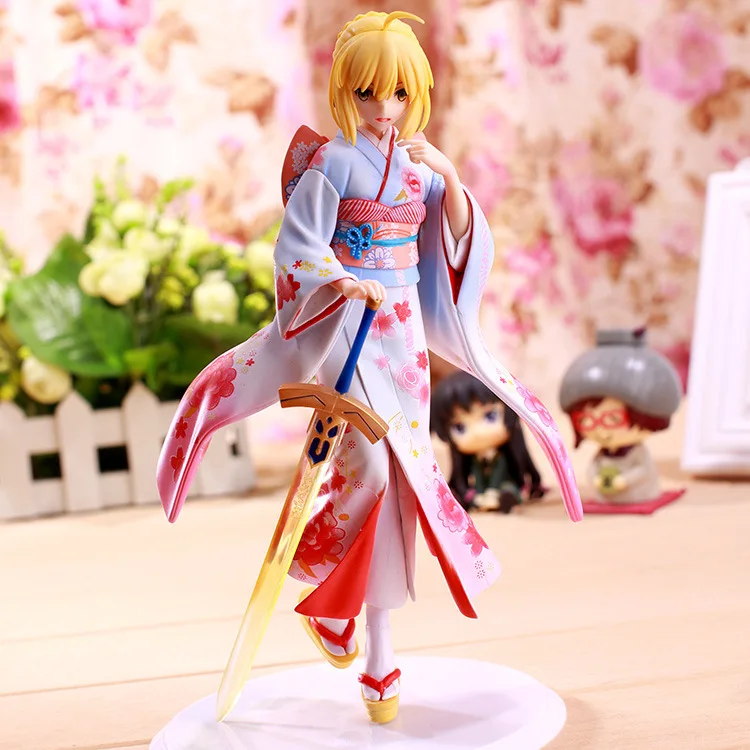 Горячее аниме Fate stay Night Zero, кимоно-сабля Ver. Коллекционная фигурка из ПВХ в масштабе 1/7, 25 см
Горячее аниме Fate stay Night Zero, кимоно-сабля Ver. Коллекционная фигурка из ПВХ в масштабе 1/7, 25 см