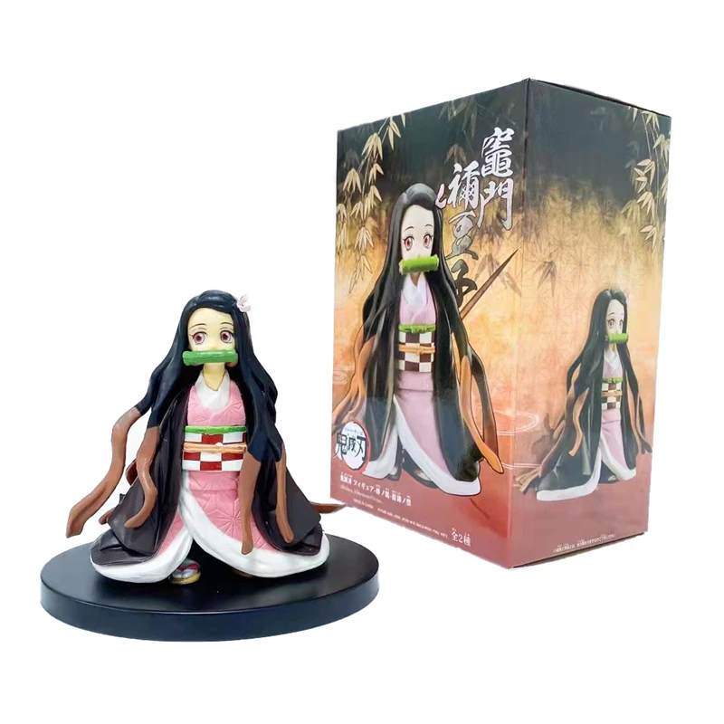 New 10cm Cute Kamado Nezuko Childhood Ver. Figure Anime Demon Slayer Figurine PVC Model Toys Kimetsu No Yaiba Action Figures
New 10cm Cute Kamado Nezuko Childhood Ver. Figure Anime Demon Slayer Figurine PVC Model Toys Kimetsu No Yaiba Action Figures