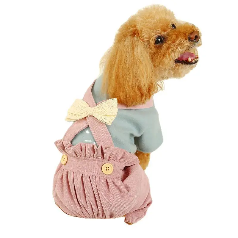 Teddy Dog Clothing New Winter Pet Products Four Legged Heavy Knickerbockers Spring and Autumn Dog Costumes for Small Dogs
Teddy Dog Clothing New Winter Pet Products Four Legged Heavy Knickerbockers Spring and Autumn Dog Costumes for Small Dogs