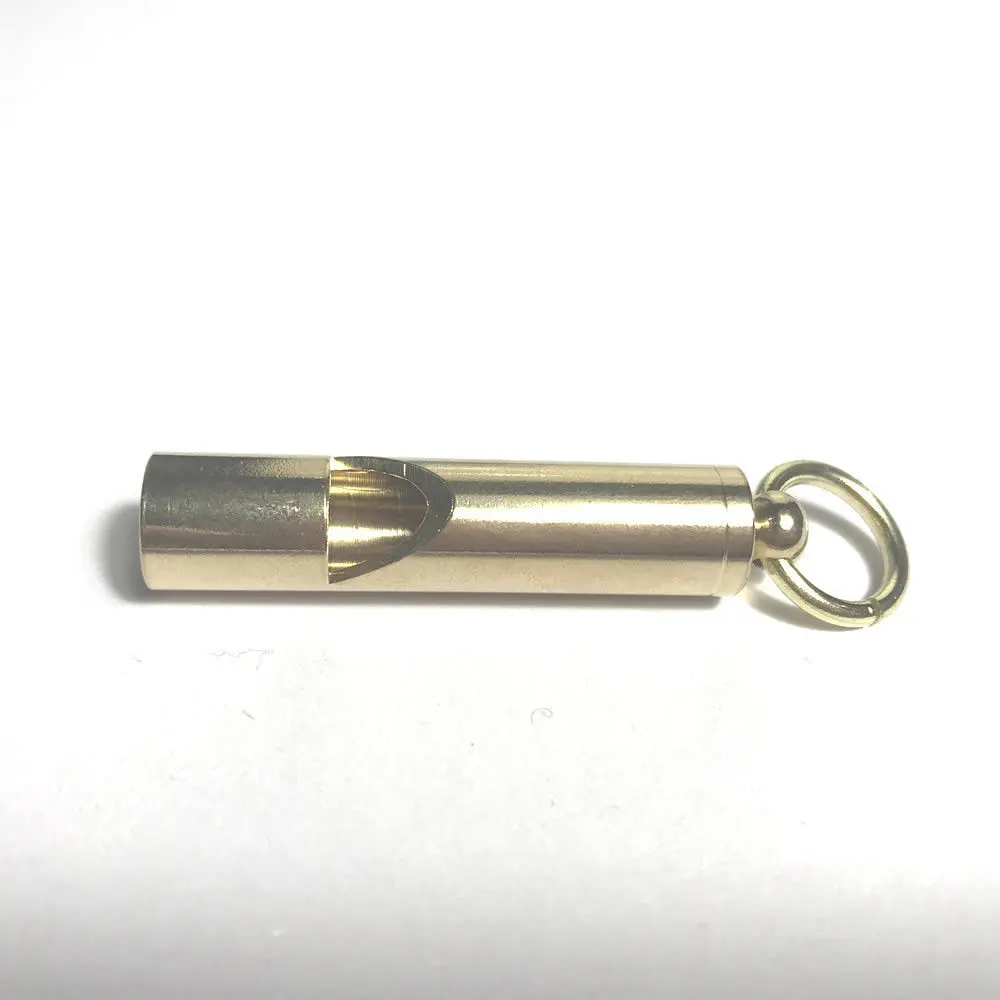 Emergency Survival Whistle Loud Version High Decibel Brass Metal Whistle For Outdoor Help Defensive Training Tool
Emergency Survival Whistle Loud Version High Decibel Brass Metal Whistle For Outdoor Help Defensive Training Tool