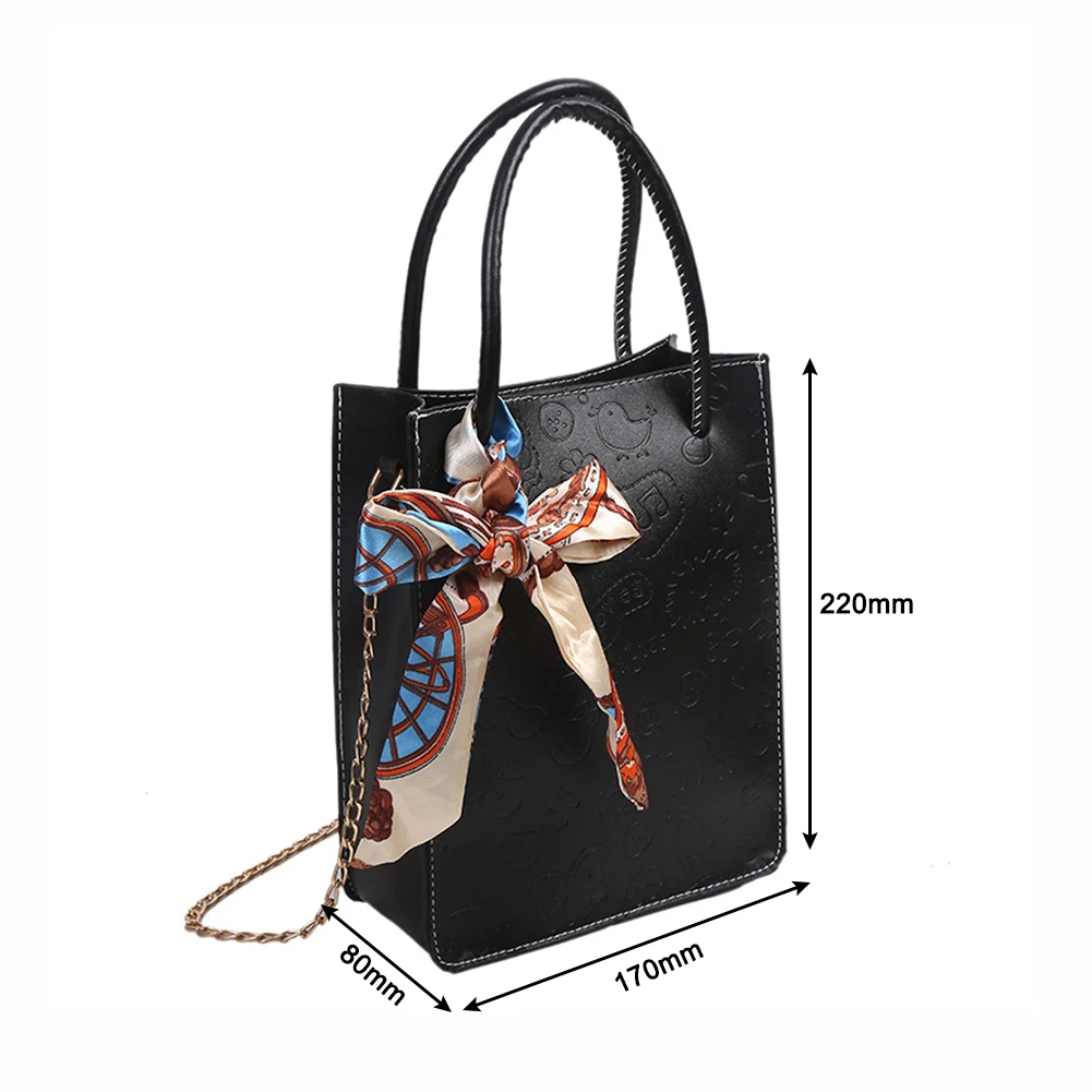 Fashion Women Chain Silk Scarf Crossbody Shoulder Bags Pure Color Messenger Bag Ladies Vintage Purse Top-handle Handbag Hot Sale
Fashion Women Chain Silk Scarf Crossbody Shoulder Bags Pure Color Messenger Bag Ladies Vintage Purse Top-handle Handbag Hot Sale