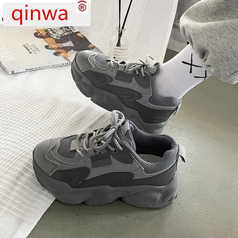 Spring 2021 New Women's Non-slip Sneakers Fashion New Women's Casual Comfortable Dad Shoes Breathable Women's Shoes Qin Wa
Spring 2021 New Women's Non-slip Sneakers Fashion New Women's Casual Comfortable Dad Shoes Breathable Women's Shoes Qin Wa