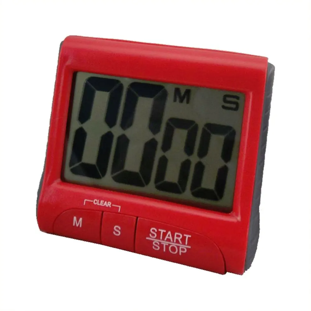 OUTAD New Large LCD Digital Kitchen Timer Count-Down Up Clock Loud Alarm red
OUTAD New Large LCD Digital Kitchen Timer Count-Down Up Clock Loud Alarm red