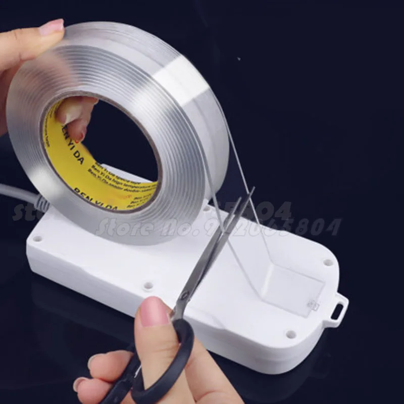 Monster Tape Waterproof Wall Stickers Reusable Heat Resistant Bathroom Home Decoration Tape Transparent Double Sided Nano Tape
Monster Tape Waterproof Wall Stickers Reusable Heat Resistant Bathroom Home Decoration Tape Transparent Double Sided Nano Tape
