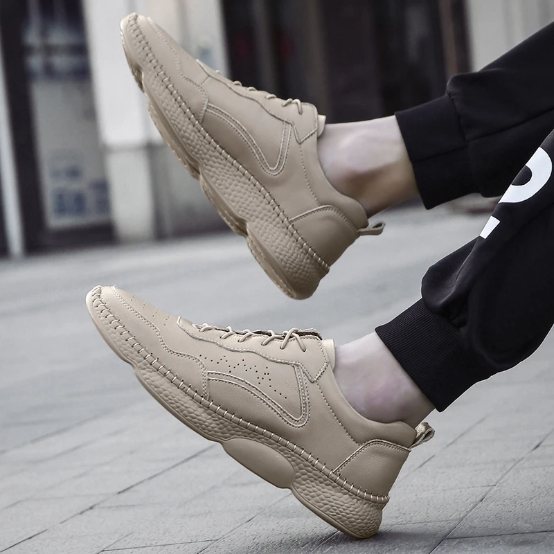 Casual Sneaker Sports Shoes Sport Men Black Fashion Sneakers Man Leather Leisure For Mens 2020 New Breathable Flat
Casual Sneaker Sports Shoes Sport Men Black Fashion Sneakers Man Leather Leisure For Mens 2020 New Breathable Flat