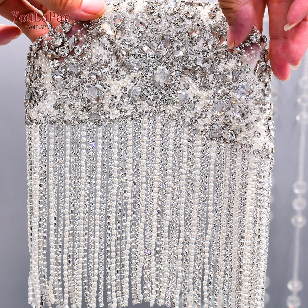 YouLaPan SP36 2pc Beaded Crystal Rhinestone Applique Sewing Flower Fabric Patch Wedding Gown Bridal Dress Clothes DIY Crafts
YouLaPan SP36 2pc Beaded Crystal Rhinestone Applique Sewing Flower Fabric Patch Wedding Gown Bridal Dress Clothes DIY Crafts