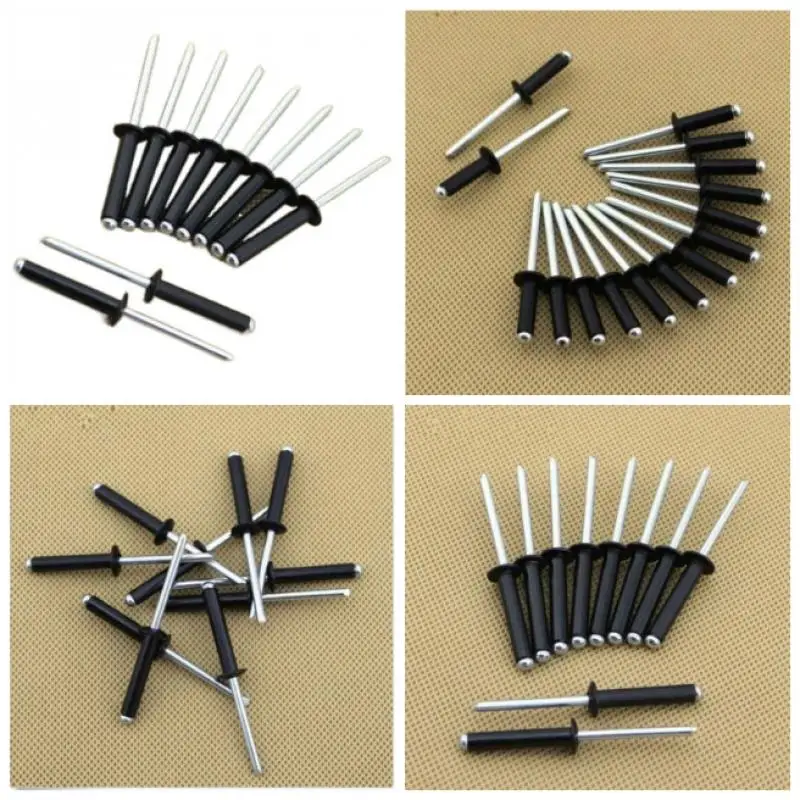 10/50/100 pcs Aluminium Blind Rivets Black Pop Rivets Mushroom Head Break Mandrel Blind Rivets Nail Pull Rivet Core Rivet M4 M5
10/50/100 pcs Aluminium Blind Rivets Black Pop Rivets Mushroom Head Break Mandrel Blind Rivets Nail Pull Rivet Core Rivet M4 M5