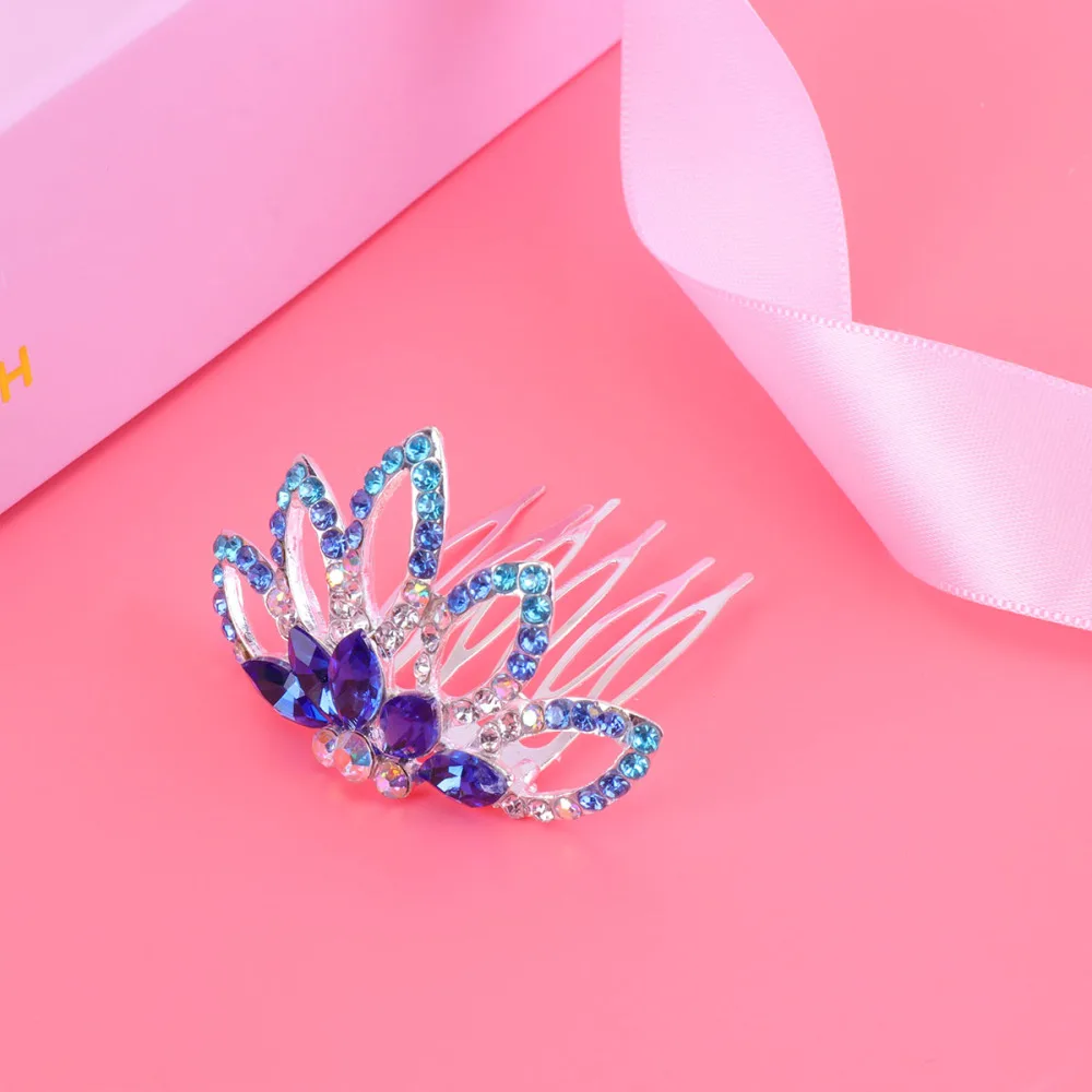 1PC Colorful Rhinestone Crown Insert Comb Bridal Wedding Hair Comb Headwear for (Colorful)
1PC Colorful Rhinestone Crown Insert Comb Bridal Wedding Hair Comb Headwear for (Colorful)
