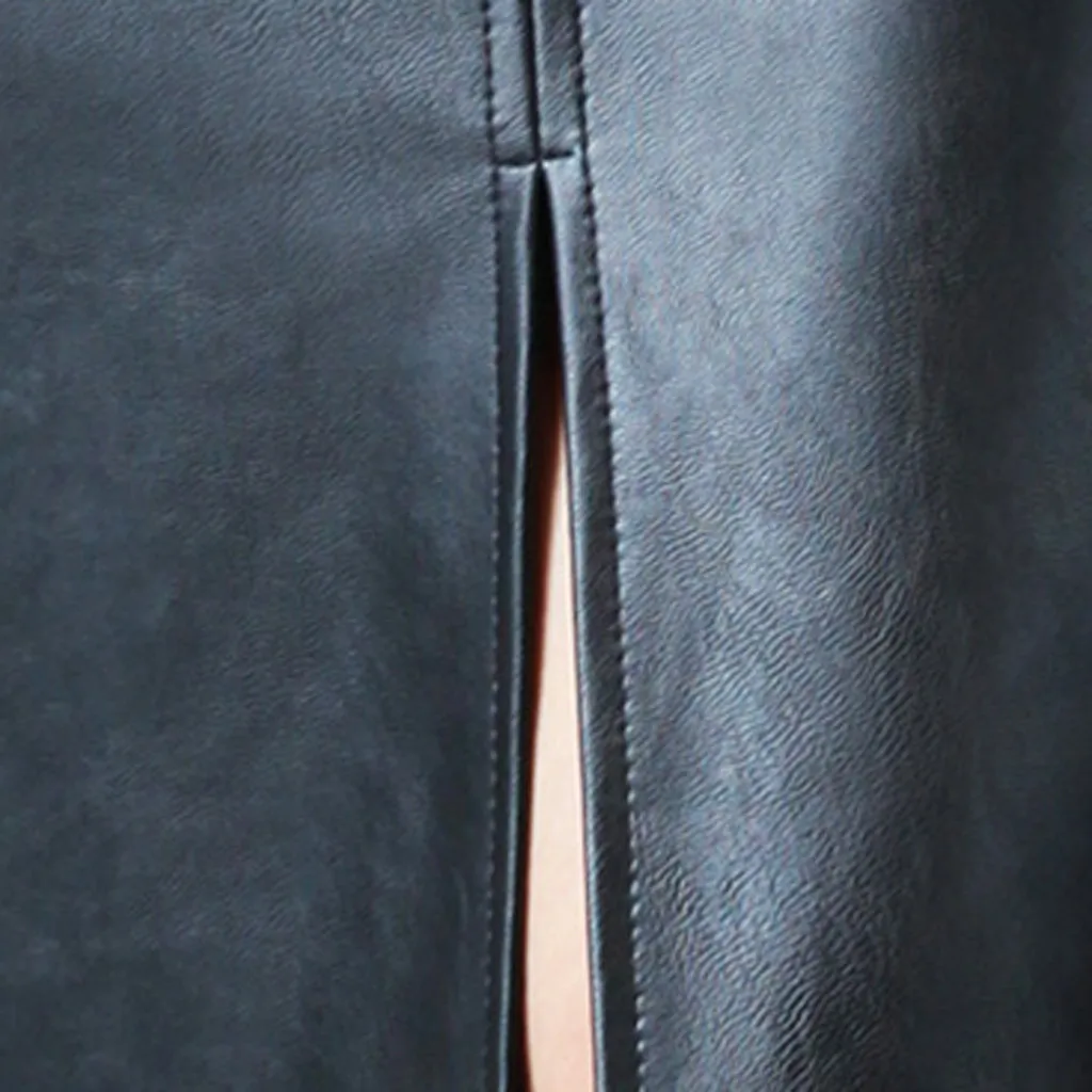 Black PU Leather Skirt Women 2021 New Midi Sexy High Waist Bodycon Split Skirt Office Pencil Skirt Knee Length Plus Size S-5XL
Black PU Leather Skirt Women 2021 New Midi Sexy High Waist Bodycon Split Skirt Office Pencil Skirt Knee Length Plus Size S-5XL
