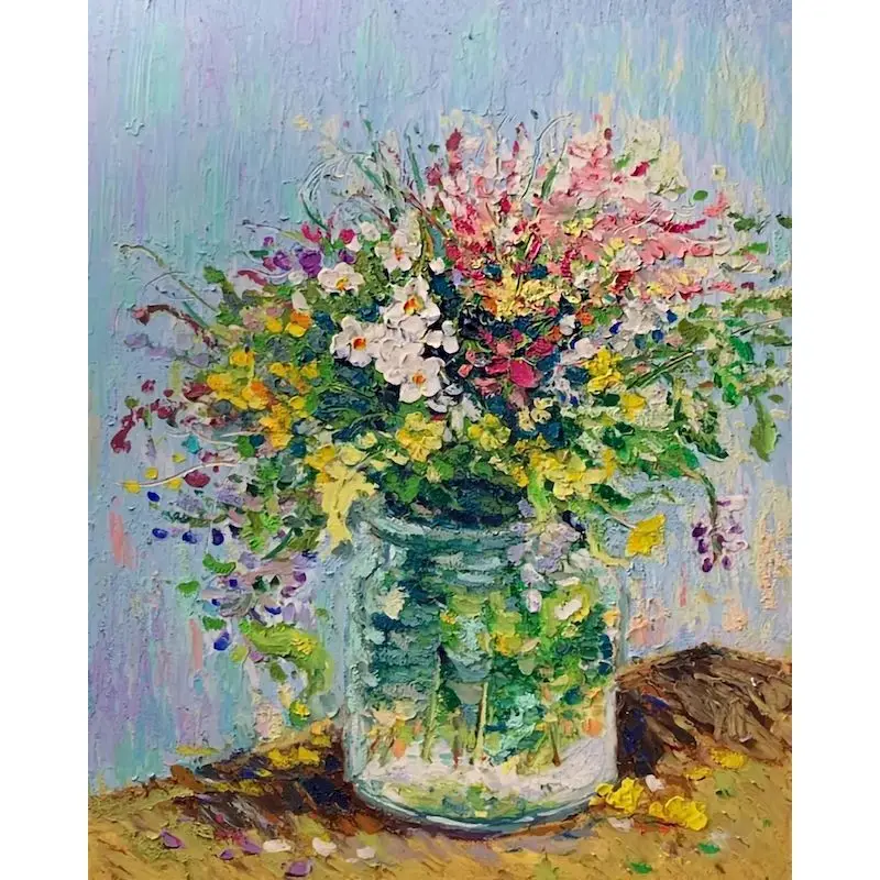 GATYZTORY No Frame DIY Painting By Numbers Flowers Home Decoration Wall Art Picture Acrylic Paint On Canvas Gift 40x50cm
GATYZTORY No Frame DIY Painting By Numbers Flowers Home Decoration Wall Art Picture Acrylic Paint On Canvas Gift 40x50cm