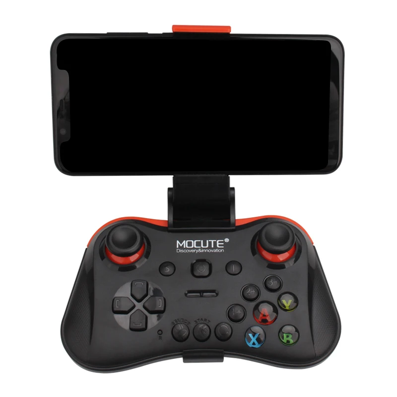 Mocute 054/056 Bluetooth Game Pad Android VR Handle Remote Control PUGB L1 R1 Mobile Joystick for Cell Phone PC Smart TV Box
Mocute 054/056 Bluetooth Game Pad Android VR Handle Remote Control PUGB L1 R1 Mobile Joystick for Cell Phone PC Smart TV Box