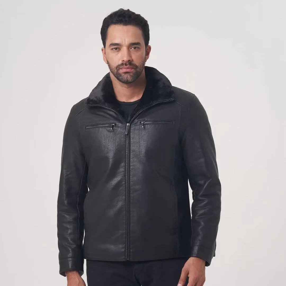 Men's Clothing Fashion Male PU Leather Jacket Men's Coat Thick Warm Casual Man Apparel High Quality Men's Winter Coat OGMANDO688
Men's Clothing Fashion Male PU Leather Jacket Men's Coat Thick Warm Casual Man Apparel High Quality Men's Winter Coat OGMANDO688