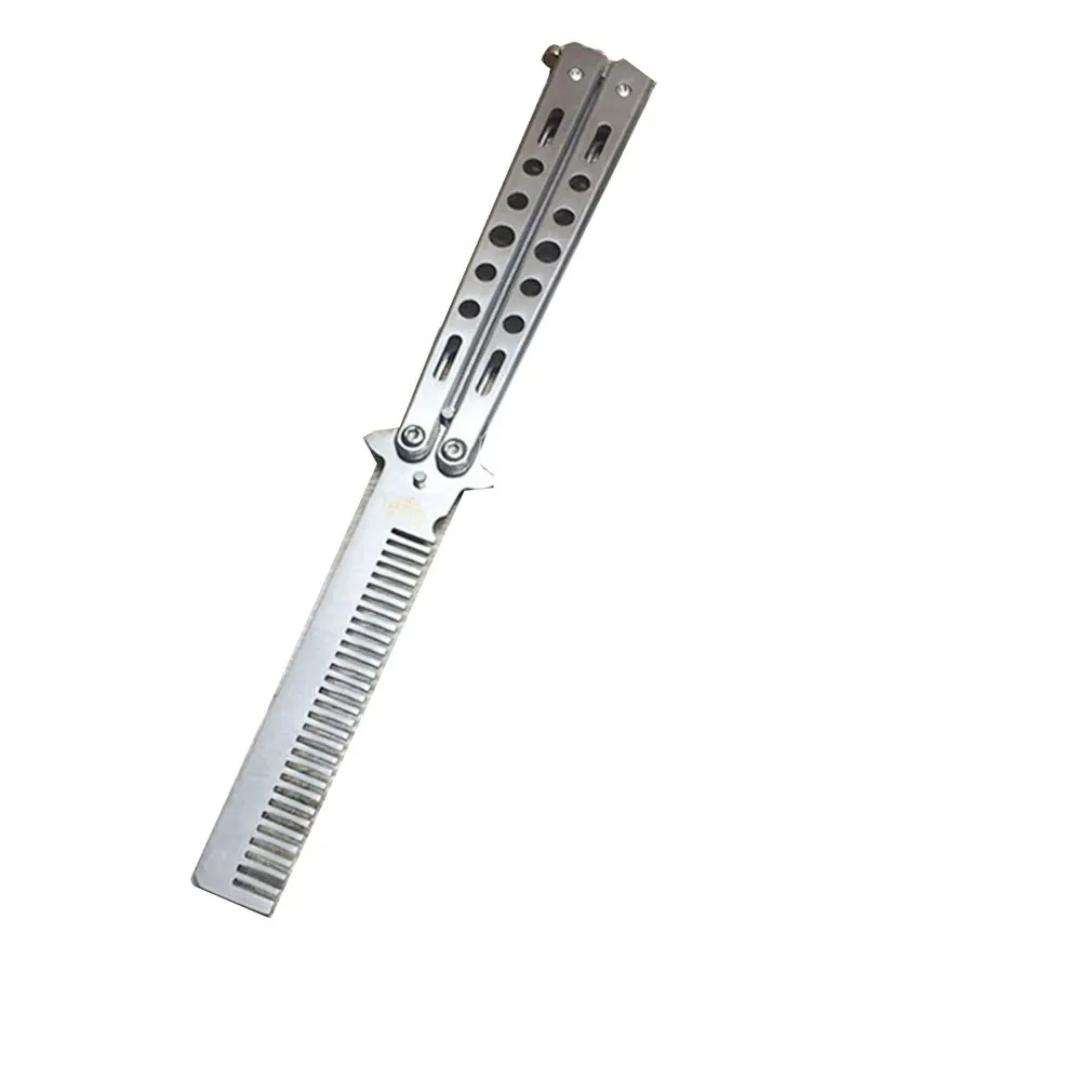 Stainless Steel Butterfly Comb Sling Knife Safety Training Knife Novice Practice Comb For Novices
Stainless Steel Butterfly Comb Sling Knife Safety Training Knife Novice Practice Comb For Novices