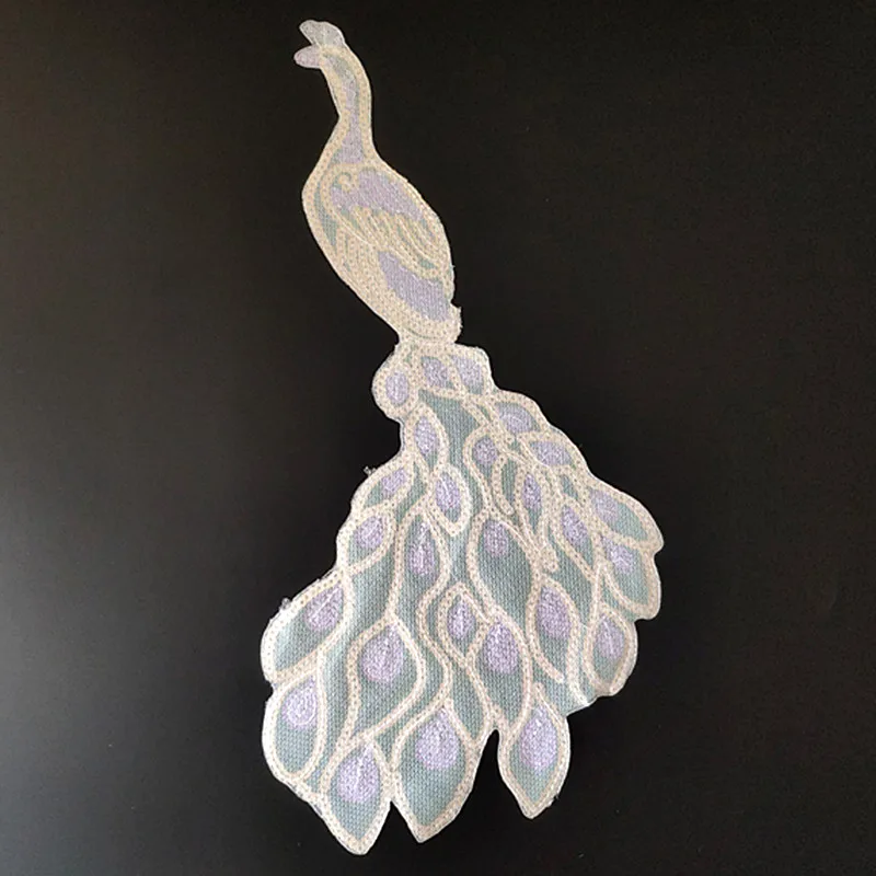 Peafowl Iron On Patches For Clothing Sequins Large Biker Badge Embroidery Fabric Sequined Iron Ons Patch Sticker for Clothes
Peafowl Iron On Patches For Clothing Sequins Large Biker Badge Embroidery Fabric Sequined Iron Ons Patch Sticker for Clothes