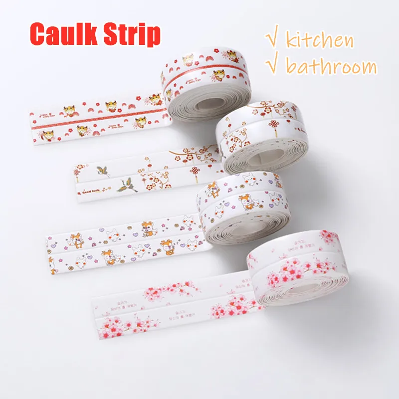 1Pcs Caulk Strip For Bathtub Bathroom Caulk Tape Self Adhesive PVC Waterproof Sealing Tape Edge Protector Acrylic Sink Edge Tape
1Pcs Caulk Strip For Bathtub Bathroom Caulk Tape Self Adhesive PVC Waterproof Sealing Tape Edge Protector Acrylic Sink Edge Tape