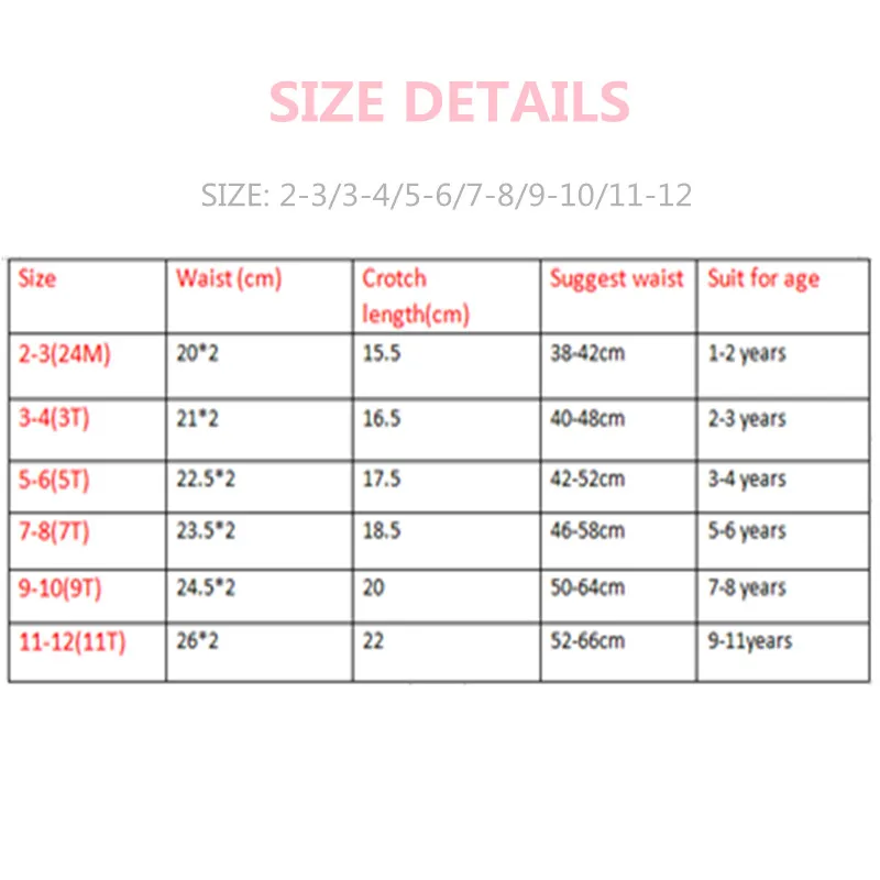 18Pc/Lot Soft Comfortalbe Baby Girls Underear Cotton Panties for Girls Kids Short Briefs 
18Pc/Lot Soft Comfortalbe Baby Girls Underear Cotton Panties for Girls Kids Short Briefs