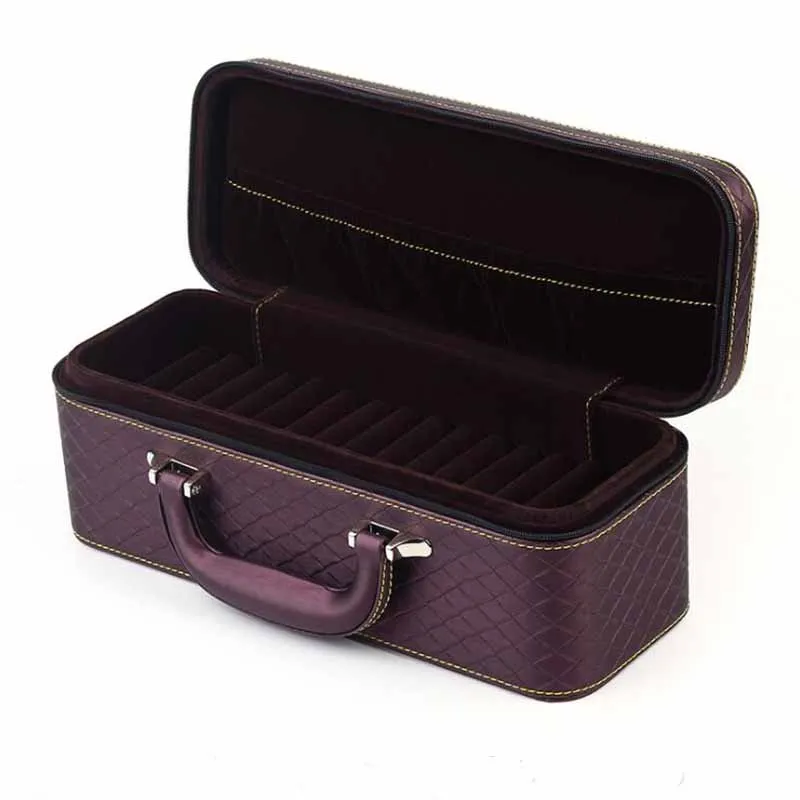 JEWELRY BOX\BRACELET BOX Leather Multifunctional Travel Portable Head Accessories Ring Earring Pin Storage Case
JEWELRY BOX\BRACELET BOX Leather Multifunctional Travel Portable Head Accessories Ring Earring Pin Storage Case