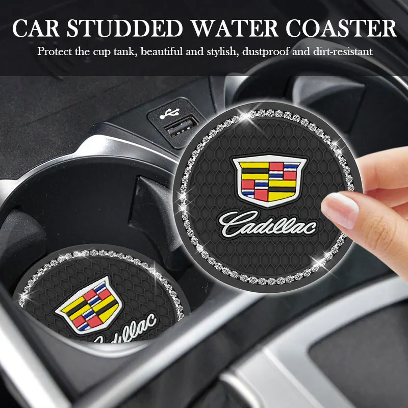Rhinestone Car Cup Holder Coaster Non Slip Pad Mat for Cadillacs Escalade Tiburon Deville Seville XT5 XTS CTS BLS SLS DTS SRX
Rhinestone Car Cup Holder Coaster Non Slip Pad Mat for Cadillacs Escalade Tiburon Deville Seville XT5 XTS CTS BLS SLS DTS SRX