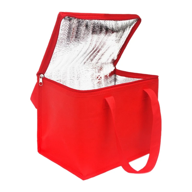 

Складная Большая сумка-холодильник Портативный Еда торт мешком-термосом Алюминий Фольга Термальность коробка Водонепроницаемый пузырь со льдом Коробки для обедов доставки мешок