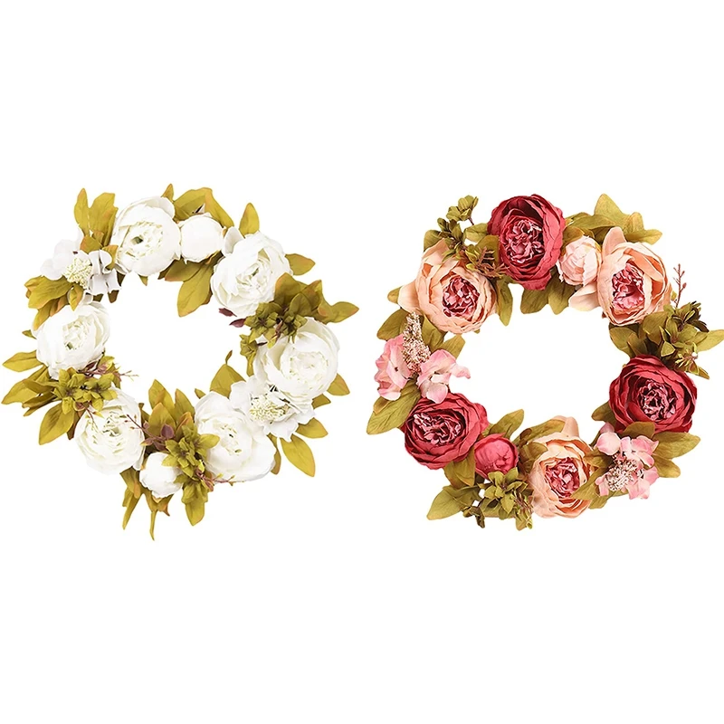 15Inch Spring Wreath For Front Door Peony Flower Wreath Artificial Floral Wreath With Green Leaves,Garland Wreath
15Inch Spring Wreath For Front Door Peony Flower Wreath Artificial Floral Wreath With Green Leaves,Garland Wreath