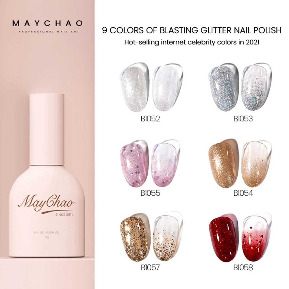 MAYCHAO 12ml Pink Shiny Gel Nail Polish Crystal Diamond Top Coat Gel Semi Permanent Varnish Clear UV Gel Lacquer Art Polish
MAYCHAO 12ml Pink Shiny Gel Nail Polish Crystal Diamond Top Coat Gel Semi Permanent Varnish Clear UV Gel Lacquer Art Polish