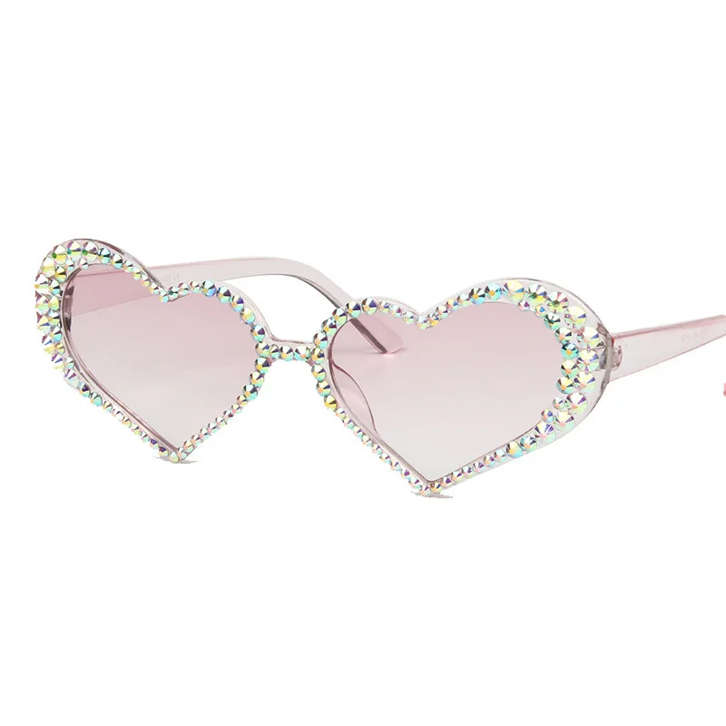 Vintage Heart Sunglasses Women Fashion Luxury Bling Rhinestone Decoration Cat Eye Sunglasses Eyeglasses Clear Diamond Glasses
Vintage Heart Sunglasses Women Fashion Luxury Bling Rhinestone Decoration Cat Eye Sunglasses Eyeglasses Clear Diamond Glasses