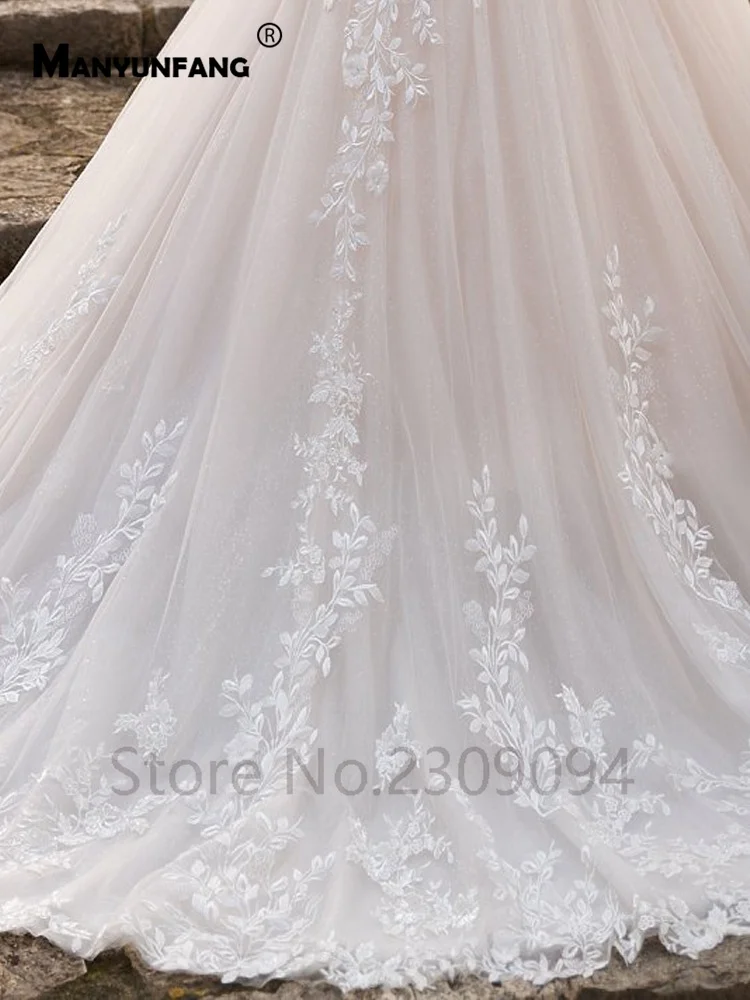 MANYUNFANG high quality pot tulle robe de mariage 2020 lace flowers wedding boho dress lace up back winter wedding dress
MANYUNFANG high quality pot tulle robe de mariage 2020 lace flowers wedding boho dress lace up back winter wedding dress