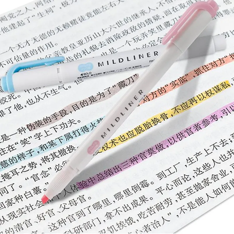 Mildliner Liner Double Headed Highlighter Pen Hook Pen Cute Art Mark Pen Zebra Mildliner Japanese Stationery Art Supplies
Mildliner Liner Double Headed Highlighter Pen Hook Pen Cute Art Mark Pen Zebra Mildliner Japanese Stationery Art Supplies