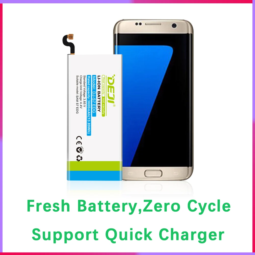 Сменный аккумулятор DEJI для SAMSUNG S7 Edge, S6, S5, J7, G9350, наклейка J3, J5
Сменный аккумулятор DEJI для SAMSUNG S7 Edge, S6, S5, J7, G9350, наклейка J3, J5