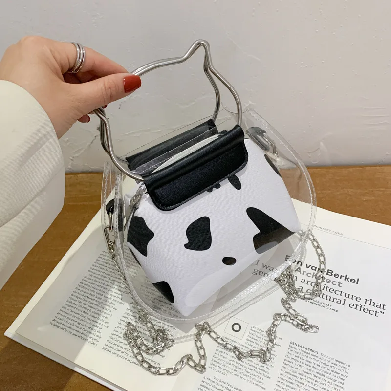 Women's Bag Transparent Jelly Bag Simple Shoulder Messenger Bag handbags women bags Dropshipping
Women's Bag Transparent Jelly Bag Simple Shoulder Messenger Bag handbags women bags Dropshipping
