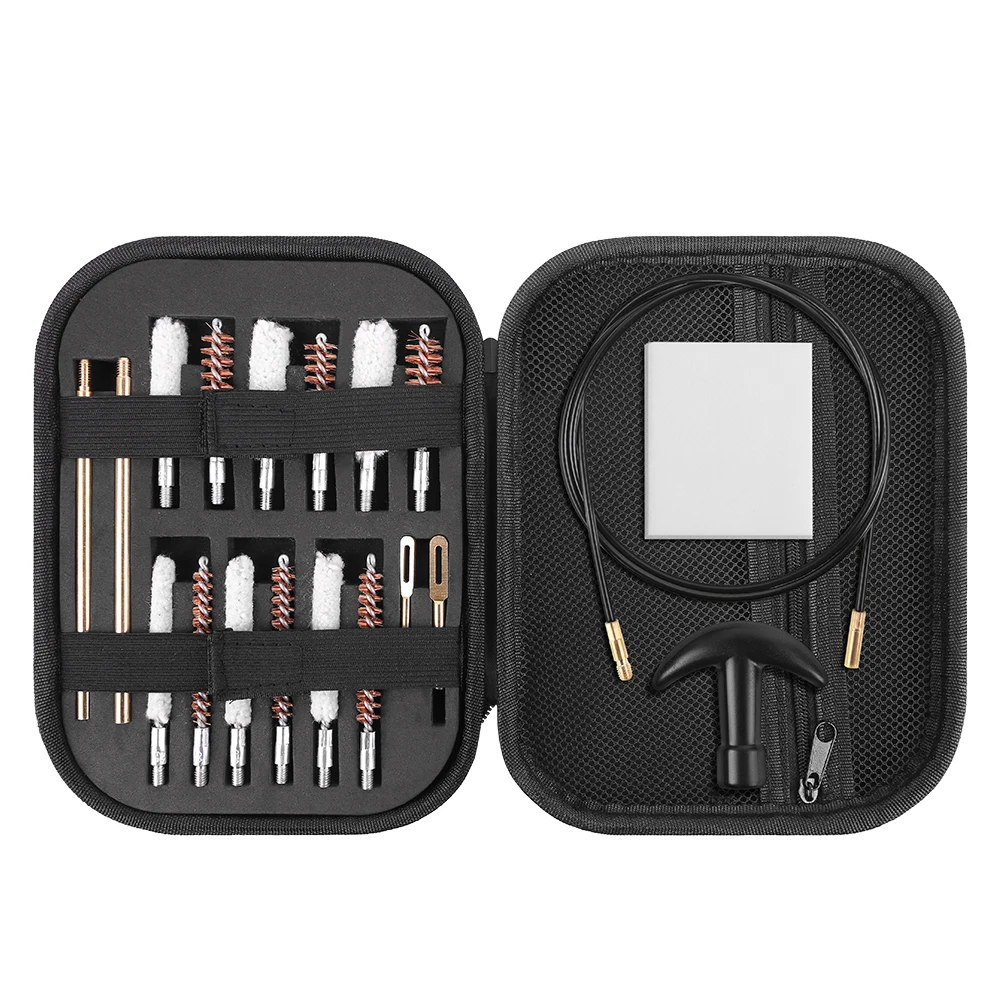 19PCS Universal Tactical Gun Cleaning Kit for Rifle Airsoft Pistol Handgun Professional Cleaning Set Gun Barrel Brush Tool
19PCS Universal Tactical Gun Cleaning Kit for Rifle Airsoft Pistol Handgun Professional Cleaning Set Gun Barrel Brush Tool