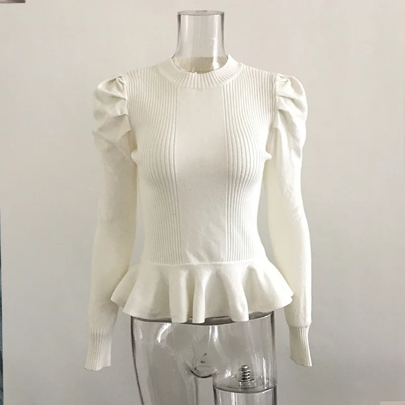 Women Long Clothes Sleeve Sweater Round Neck Pure Color Plain White Leisure Autumn And Winter Jacket
Women Long Clothes Sleeve Sweater Round Neck Pure Color Plain White Leisure Autumn And Winter Jacket