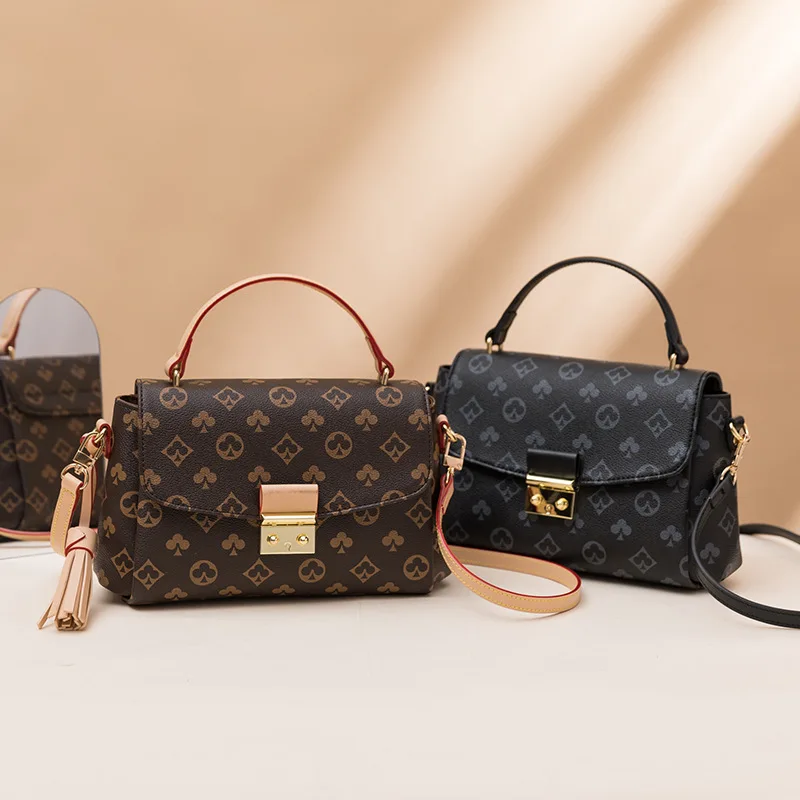 Women Brown/Black Printed Lovely Womens Handbags Fashion Small Flap Leather Shoulder Bags Crossbody Messenger Female Bag
Women Brown/Black Printed Lovely Womens Handbags Fashion Small Flap Leather Shoulder Bags Crossbody Messenger Female Bag