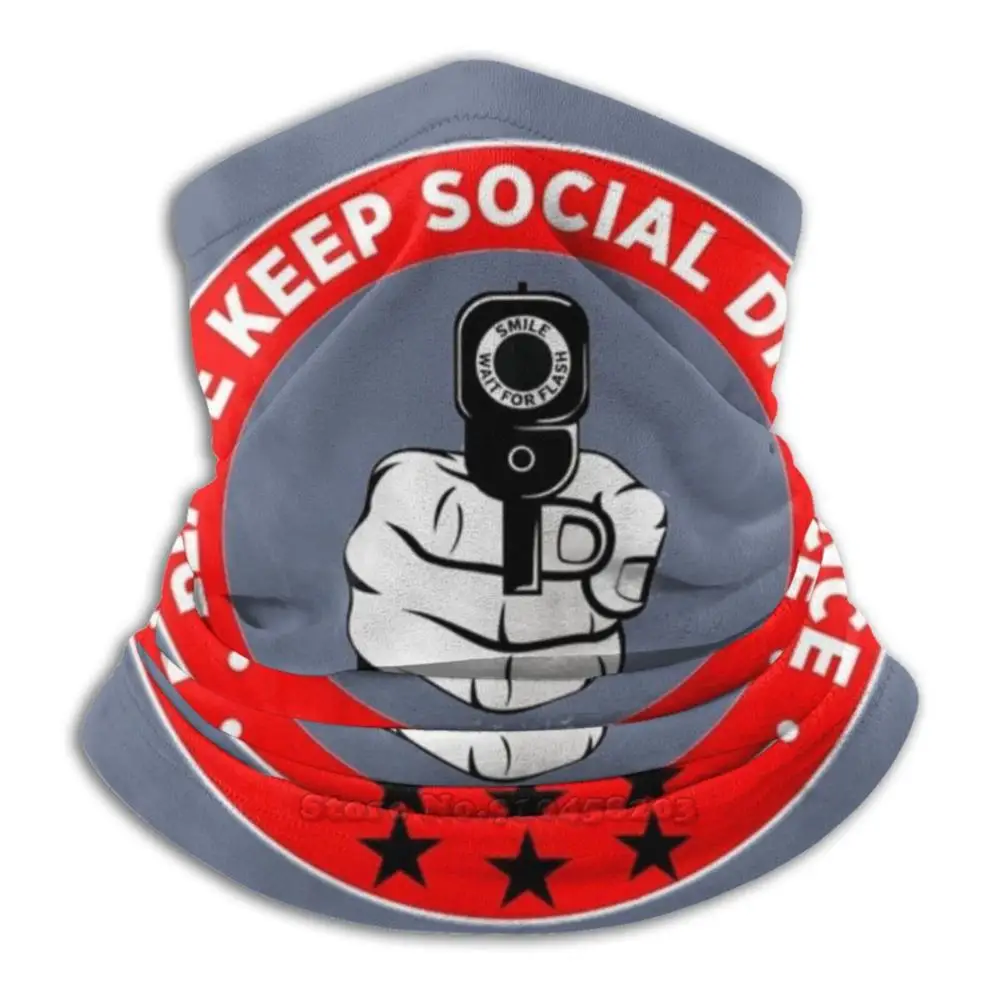 Keep Social Distance 3D Bandana Face Neck Warmer Soft Fleece Mask Sport Scarf Gun Weapon Trigger Social Distance Social
Keep Social Distance 3D Bandana Face Neck Warmer Soft Fleece Mask Sport Scarf Gun Weapon Trigger Social Distance Social