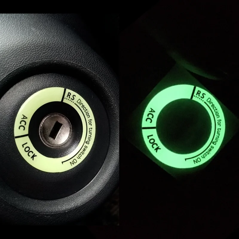 2pcs Night Luminous Car Ignition Key Ring Stickers Auto Motorcycle 3D Decals Decoration Key Fluorescent Circle
2pcs Night Luminous Car Ignition Key Ring Stickers Auto Motorcycle 3D Decals Decoration Key Fluorescent Circle