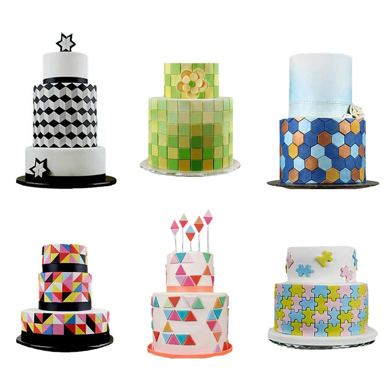 18Pcs/Set Food Grade Plastic DIY Puzzle Diamond Square Cookie Biscuit Cutter Cake Mold Fondant Mould Baking Decorating Tools
18Pcs/Set Food Grade Plastic DIY Puzzle Diamond Square Cookie Biscuit Cutter Cake Mold Fondant Mould Baking Decorating Tools